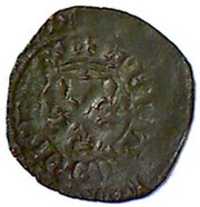 Groschen with three lilies - Charles, France, 1341-1364 reverse image