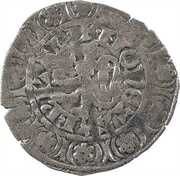 Gros au lion - Charles de Blois, France, 1355 reverse image