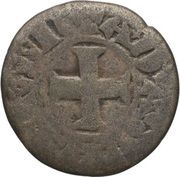 Denier - Andrew I stylized head obverse image