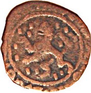 Double Denier - Albert and Isabella 1st type, France, 1608-1612 reverse image