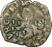Double Denier - Philip IV, France, 1637-1674 reverse image