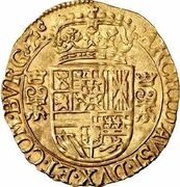 Gold Crown - Philip IV, France, 1632 reverse image