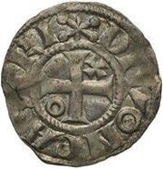 Denier - Odo I, France, 1079-1103 reverse image