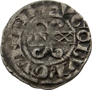 Denier - Hugh IV Auxonne obverse image