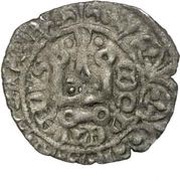 Maille noire double au petit écu de Bourgogne obverse image