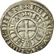 ½ Groschen - Odo IV BG under castle obverse image