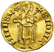 Gold Florin - Odo IV, France, 1315-1349 reverse image