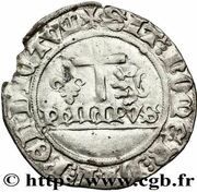 Large Blanc with shields - Philip III, France, 1423-1435 reverse image