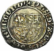 Blanc with shield at seven quarters - Philip III obverse image