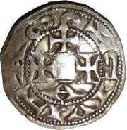 Denier anonymous with crozier obverse image