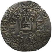 Groschen Tournois - Gerard III, France, 1372-1378 reverse image
