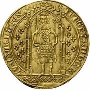 Franc on foot - Robert II obverse image