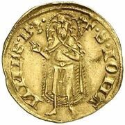 Gold Florin anonymous reverse image