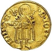Gold Florin - Peter IV, France, 1349-1366 reverse image