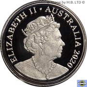 2 Dollars - Elizabeth II 6th Portrait - Fine Silver Proof obverse image