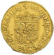 Gold Ecu - Maximilian of Berghes obverse image
