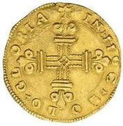 Gold Ecu - Maximilian of Berghes, France, 1562-1570 reverse image