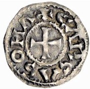 Denier anonymous, France, 950-1075 reverse image