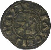 Denier - Bernard Ato, France, 1082-1130 reverse image