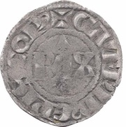 Denier - Geoffrey of Grandpré obverse image