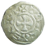 Denier - Immobilization in the name of Charles the Simple, France, 990-1030 reverse image