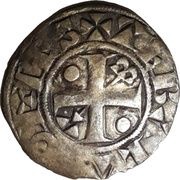 Denier - Theobald II obverse image