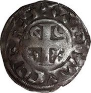 Denier with comb - Theobald IV of Champagne obverse image
