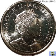 2 Dollars - Elizabeth II 6th Portrait - Wiggles 30 Years - Wags the Dog obverse image