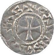 Denier - Immobilization of Ralph, France, 940-950 reverse image