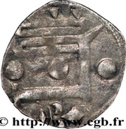 Denier - Charles of Valois obverse image
