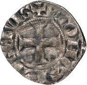 Denier - Charles of Valois, France, 1293-1325 reverse image