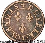 Double Tournois - Francis 6th type reverse image