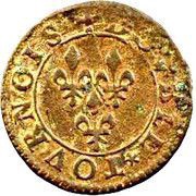 Double Tournois - Francis 7th type, France, 1605-1614 reverse image