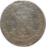1 Patagon - Louise Marguerite, France, 1628 reverse image
