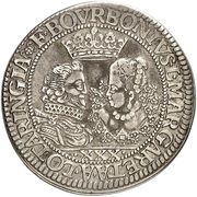 1 Ecu - Francis and Louise Marguerite obverse image