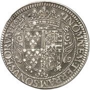 1 Ecu - Francis and Louise Marguerite reverse image