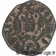 Obol - Raoul II of Clermont, France, 1264-1302 reverse image