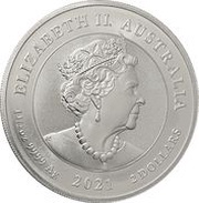 2 Dollars - Elizabeth II 6th Portrait - Australian Platypus obverse image