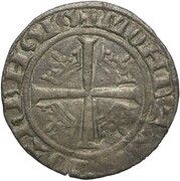 ⅓ Plaque - Godfrey, France, 1350-1362 reverse image