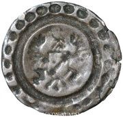 Denier or Rappen, France, 1500-1580 reverse image