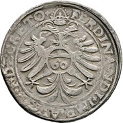 Thaler - Ferdinand I, France, 1565-1596 reverse image