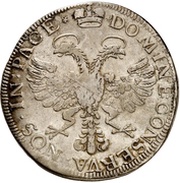 Thaler city shield, France, 1620-1670 reverse image