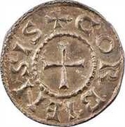 Denier - Franco, France, 890-898 reverse image