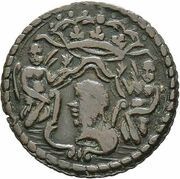 2 soldi U ventinu - Pascal Paoli obverse image