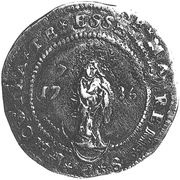 Demi-écu mezzo scudo - Théodore I reverse image