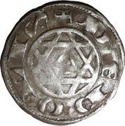 Denier - Ralph VI, France, 1160-1176 reverse image