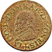 Denier Tournois - Louis II 1st type obverse image