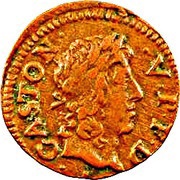 Denier Tournois - Gaston d'Orléans 13th type obverse image