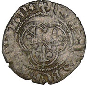 Double Tournois - John II of Bourbon obverse image