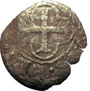 Double Tournois - Peter II of Bourbon, France, 1488-1503 reverse image